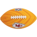 Bola de Futebol Americano Wilson NFL Team Tailgate JR Kansas Chiefs VERMELHO/AMARELO