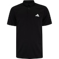 Camisa Polo adidas Tennis Logo - Masculina PRETO
