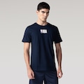 Camiseta NBA Logobox - Masculina AZUL ESCURO