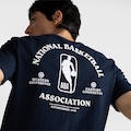 Camiseta NBA Logoman N1333 Masculina AZUL ESCURO
