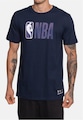 Camiseta NBA Layers Logom Masculina AZUL ESCURO