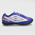 Opção de cor AZUL/BRANCO de Chuteira Society Infantil Umbro Invictus Jr.