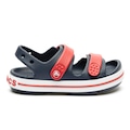 Sandália Infantil Crocs Crocband Cruiser Sandal AZUL/VERMELHO