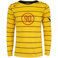 Camiseta Nike Total 90 Energy Manga Longa Masculina AMARELO/PRETO