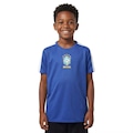 Camiseta da Seleção do Brasil Com Recorte CBF 26/27 Infantil AZUL