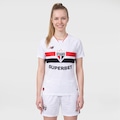 Camisa do São Paulo I 26/27 New Balance Torcedor Feminina BRANCO/VERMELHO