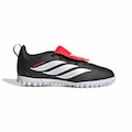 Opção de cor PRETO/BRANCO/VERMELH de Chuteira Society Infantil adidas Predator Club