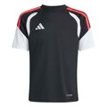 CAMISETA TIRO 26 INF PRETO/VERMELHO