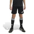Bermuda Tiro 26/27 adidas Infantil PRETO/VERMELHO