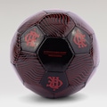 BOLA CAMPO FLAMENGO PRETO/VERMELHO