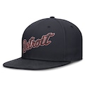 Boné Unissex MLB Detroit Tigers Nike Dri-FIT True Round Aba Reta PRETO