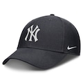 Boné Unissex MLB New York Yankees Nike Dri-FIT Club Aba Curva PRETO