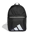 Mochila adidas ESS Back To Campus Bars - 25,7 Litros PRETO/BRANCO