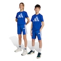 BERMUDA ADIDAS 3 STRIPES JUNIOR AZUL