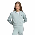 BLUSAO ADIDAS JG AN 3S FT F VERDE CLARO