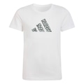 Camiseta adidas Animal Print - Infantil BRANCO