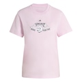Camiseta Corrida adidas Feminina BRANCO/PRETO