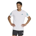 Opção de cor BRANCO/VERDE de Camiseta adidas adi365 Climacool Masculina