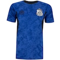 Camisa do Santos 26/27 Treino Masculina AZUL/PRETO