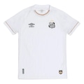 Camisa do Santos I 26/27 Umbro Torcedor Infantil BRANCO/OURO