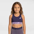 Top Asics Lic Elstico Logo Feminino ROXO