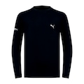 Camiseta UV Puma Infantil Manga Longa UV50+ PRETO