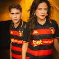 Camisa do Sport CIub do Recife I 26/27 Kappa Torcedor Feminina PRETO/VERMELHO