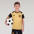 Camisa do Sport CIub do Recife II 26/27 Kappa Torcedor Infantil PRETO/OURO