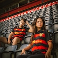Camisa do Sport CIub do Recife I 26/27 Kappa Torcedor Masculina PRETO/VERMELHO