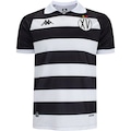 Camisa XV de Piracicaba I 26/27 Torcedor Kappa Masculina PRETO/BRANCO