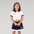 Conjunto Nike Girls Net SC - Feminino AZUL ESCURO