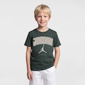 Opção de cor VERDE ESCURO de Camiseta Nike Jordan City Infantil