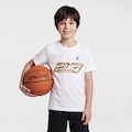 Opção de cor BRANCO de Camiseta Nike JDN Mountainside Infantil