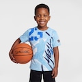 Camiseta Nike Jordan Stencil Jumpman Sport Infantil AZUL