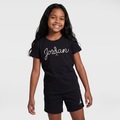 Camiseta Nike JDN W Pearl JDN Infantil CINZA ESCURO