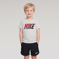 CONJUNTO NIKE KIDS W CINZA/PRETO