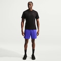 Bermuda Nike Dri-FIT Flex Masculina ROXO/PRETO