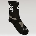 MEIA ASICS LIC RALLY CRE PRETO/CINZA