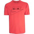 Camiseta LS Nike U NSW LSE Masculina VERMELHO/PRETO