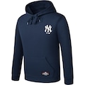 Blusão com Capuz Fanatics MLB New York Yankees 4 Masculino AZUL ESCURO