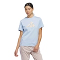 Camiseta adidas LS Destiadi Feminina AZUL CLARO