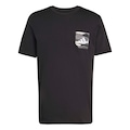 Camiseta adidas Camo Pkt Masculina PRETO