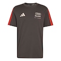 CAMISETA LS ADIDAS AUDI DNA PRETO/VERMELHO
