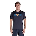 Camiseta Mizuno Energy Stamp Masculina AZUL ESCURO