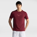 CAMISETA MIZUNO LIFESTYL VINHO MESCLA