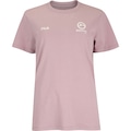 Camiseta Fila Regular Premium Rio Open 26 Feminina ROSA/BRANCO