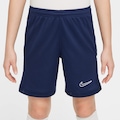 Calção Nike Academy2 Infantil AZUL ESC/BRANCO