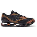 Tênis Masculino Mizuno Prophecy LS Tokyo Dri-Fit PRETO/LARANJA CLA