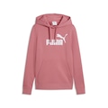 Blusão Puma ESS No. 1 Logo com Capuz - Feminino ROSA/BRANCO