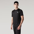CAMISETA PUMA ESS SMALL PUMA LOGO PRETO/BRANCO